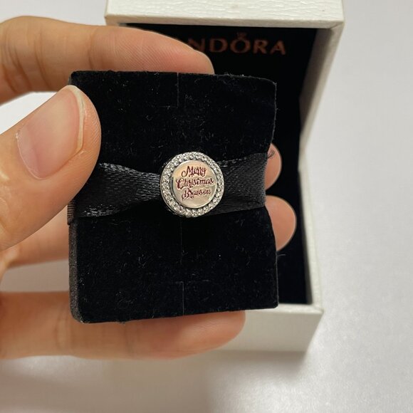 Pandora Merry Christmas Charm Bead - Picture 2 of 5
